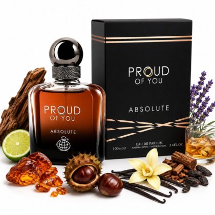 عطر ادکلن مردانه جورجیو آرمانی آرمانی استرانگر ویت یو ابسولوتلی فراگرنس ورد پرود آف یو ابسولوت (Fragrance World Giorgio Armani Emporio Armani Stronger With You Absolutely) – Proud Of You Abso