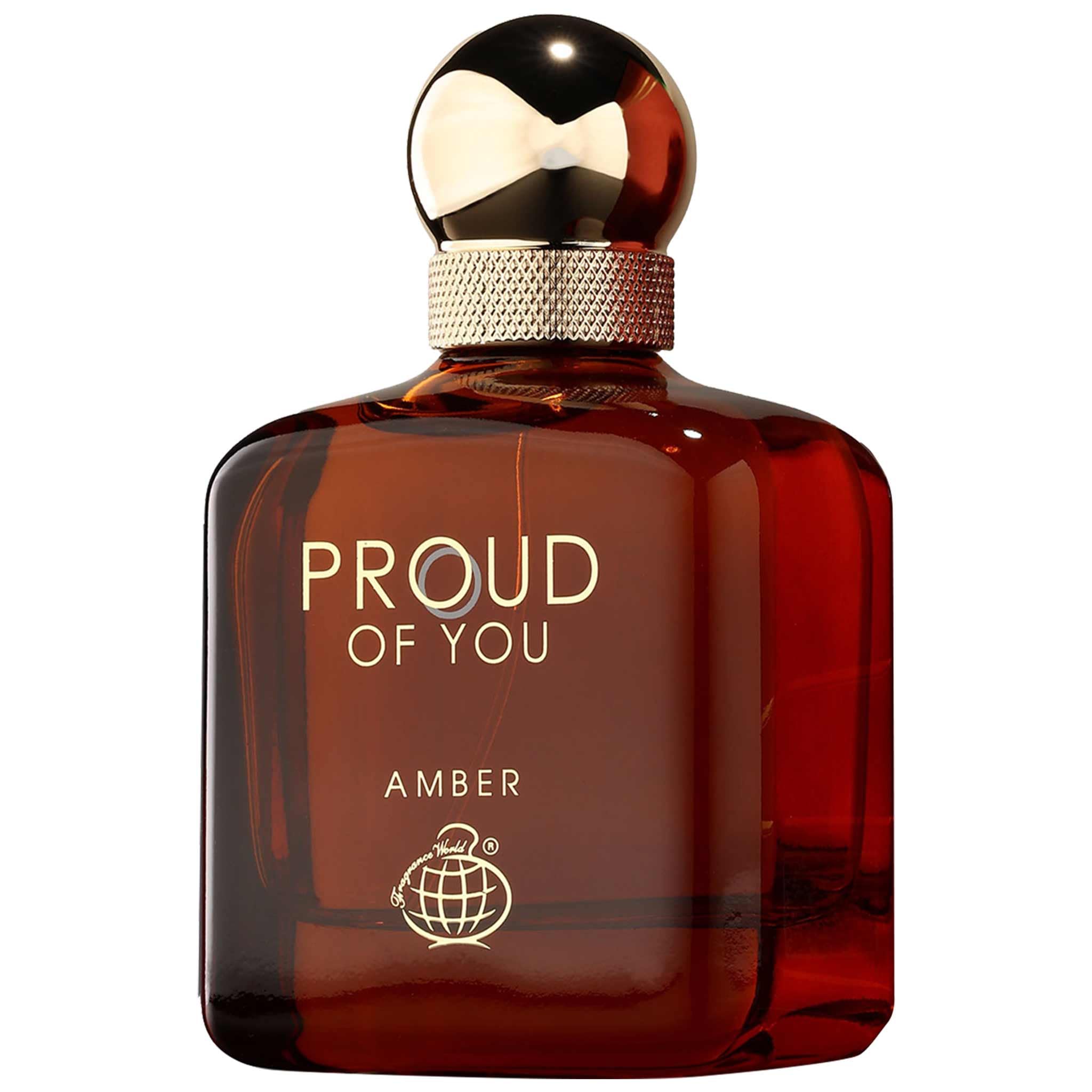 عطر ادکلن جورجیو آرمانی استرانگر ویت یو امبر فراگرنس ورد پرود آف یو امبر (Fragrance World Giorgio Armani Emporio Armani Stronger With You Amber) – Proud Of You Amber - Image 2
