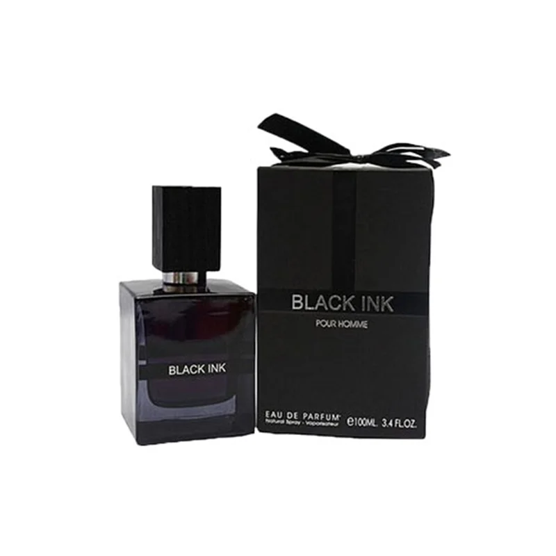 عطر ادکلن مردانه لالیک مشکی فراگرنس ورد بلک اینک پور هوم (Fragrance World Lalique Encre Noire) – Black Ink Pour Homme
