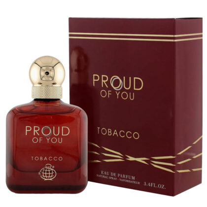 عطر ادکلن مردانه جورجیو آرمانی استرانگر ویت یو توباکو فراگرنس ورد پرود آف یو توباکو (Fragrance World Giorgio Armani Emporio Armani Stronger With You Tobacco) – Proud Of You Tobacco