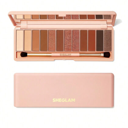پالت سایه ۱۲ رنگ شیگلم Burgundy SHEGLAM
