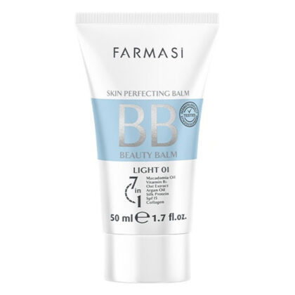 بی بی کرم فارماسی رنگ Light شماره 01 حجم 50 میل Farmasi BB Cream Light 01