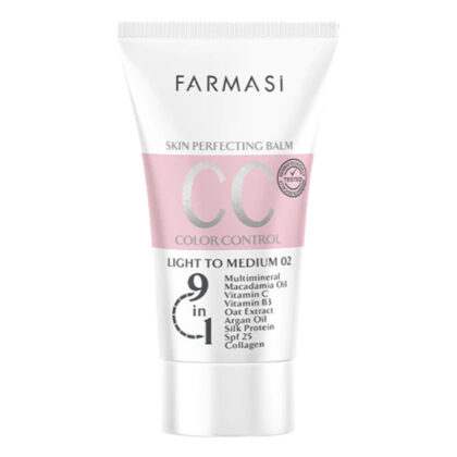 سی سی کرم فارماسی رنگ Light to Medium شماره 02 حجم 50 میل