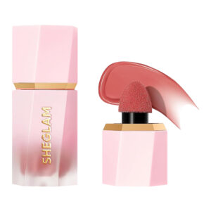 رژگونه مایع شیگلم color bloom رنگ sheglam rose ritual