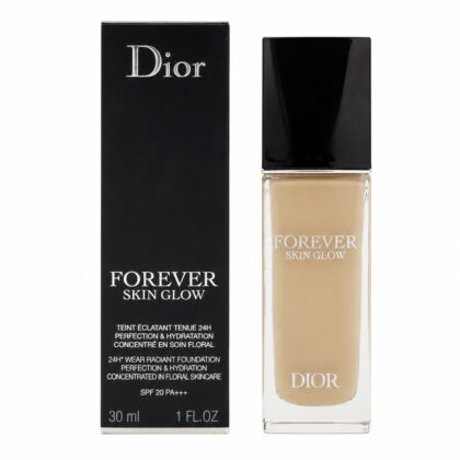 کرم پودر دیور اورجینال Forever Skin Glow شماره 0N | Dior Forever Skin Glow Foundation 30ml