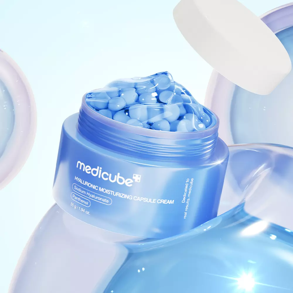 کرم آبرسان کپسولی هیالورونیک مدیکیوب | Medicube Hyaluronic Moisturizing Capsule Cream - Image 2