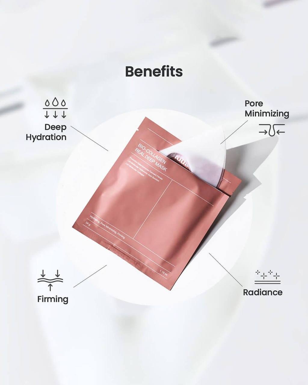 ماسک ورقهای کلاژن بایودنس Bio-Collagen Real Deep Mask | Biodance - Image 2
