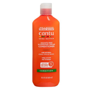 نرم‌کننده آبرسان مو کنتو داخل حمام مدل Sulfate-Free Hydrating Cream Conditioner حجم 400 میلی‌لیتر | Cantu Shea Butter Sulfate-Free Hydrating Cream Conditioner