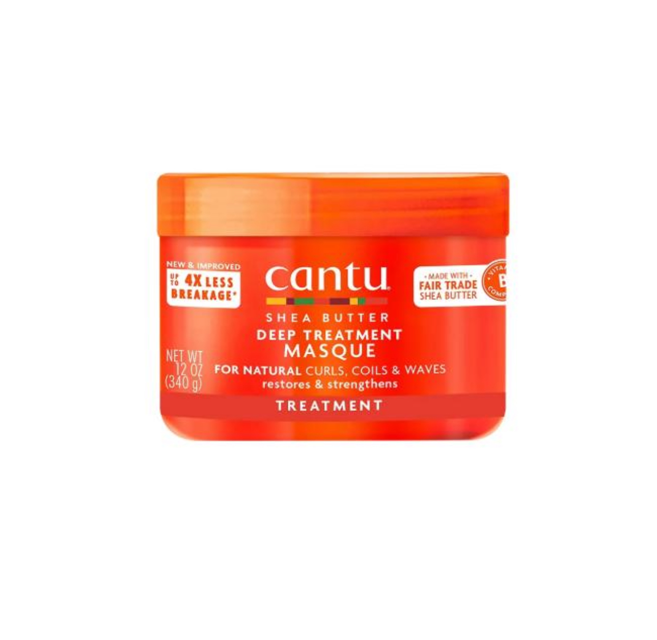ماسک مو ترمیمکننده عمقی (داخل حمام) کنتو مدل Deep Treatment Masque حجم 340 گرم | Cantu Shea Butter Deep Treatment Masque